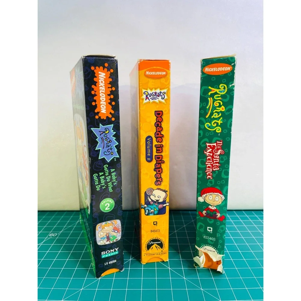 Nickelodeon Rugrats Volume 2 Santa Christmas Decade in Diampers VHS 2002 Tested